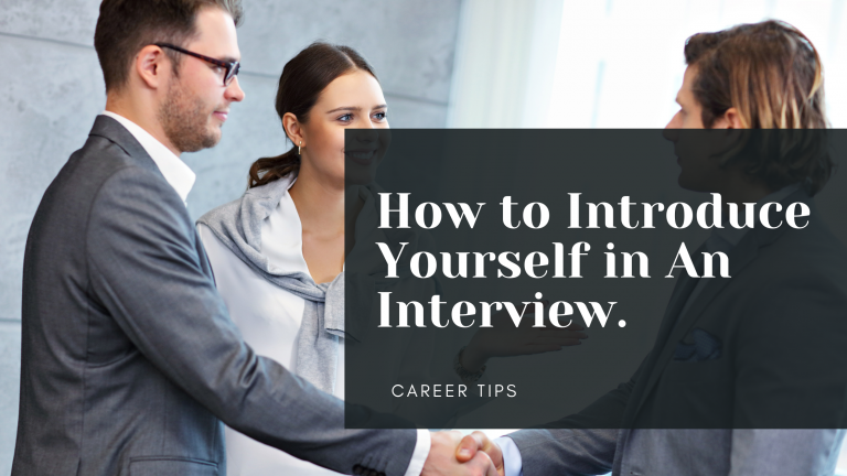 Introducing In Interview