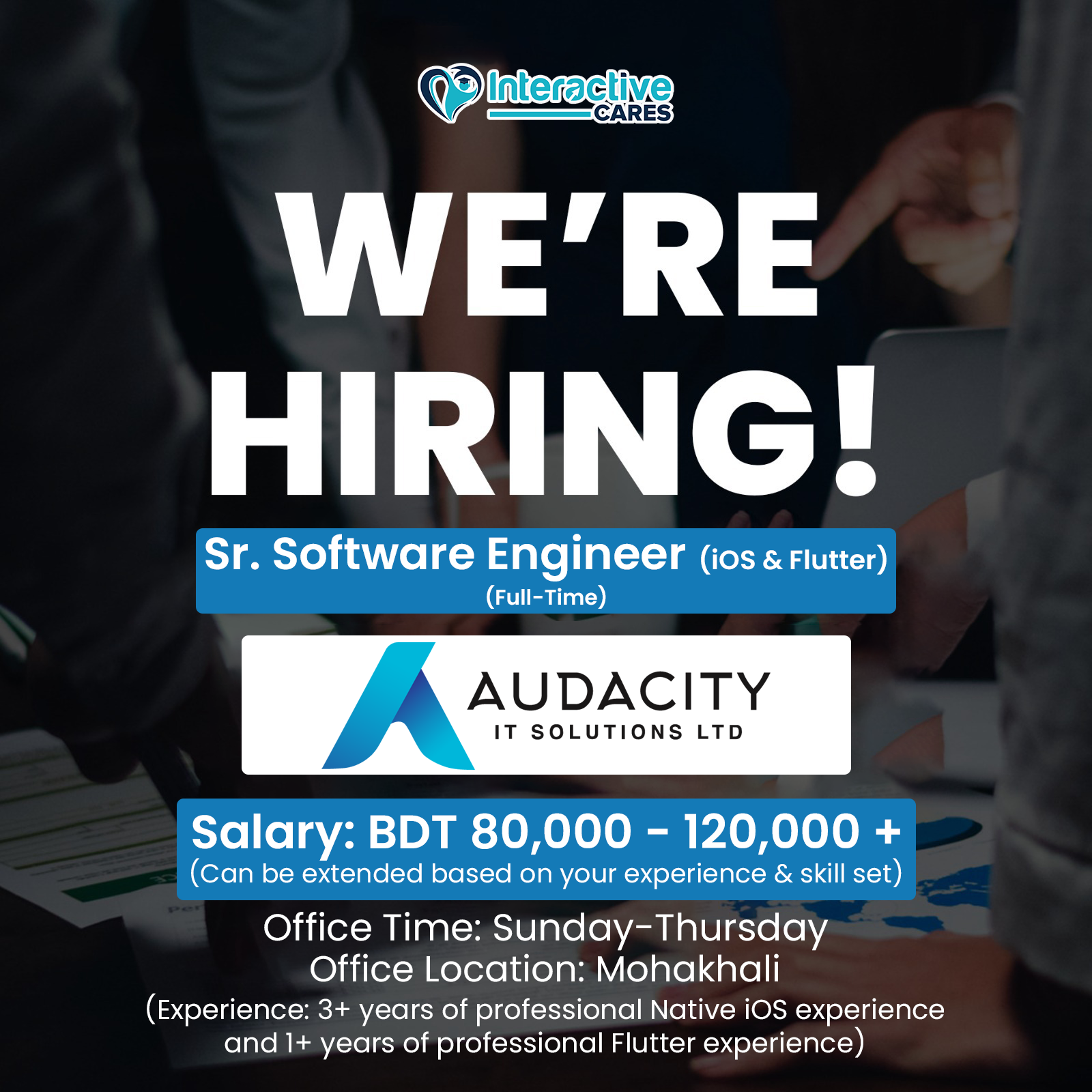 Sr. Software Engineer (iOS & Flutter) – Interactive Cares